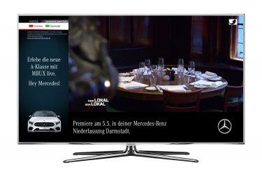 pilot Berlin & SevenOne Media setzen Addressable TV-Kampagne für Mercedes-Benz um
