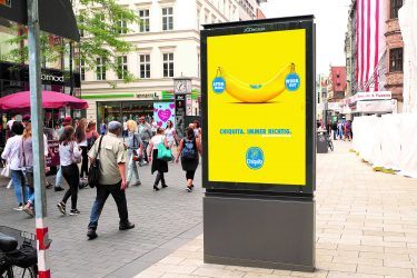 pilot betreut den Media-Etat der deutschlandweiten Kampagne "Chiquita. Immer richtig." von Chiquita (Credit: Chiquita)