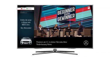 Addressable TV Kampagne für Mercedes-Benz FACEBOOK