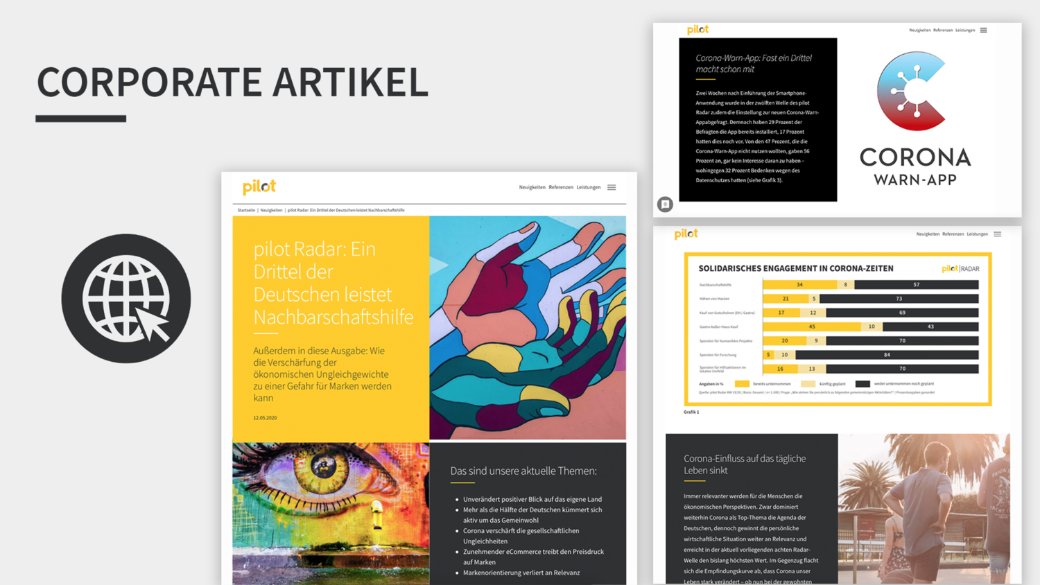 Corporate Artikel von pilot Radar