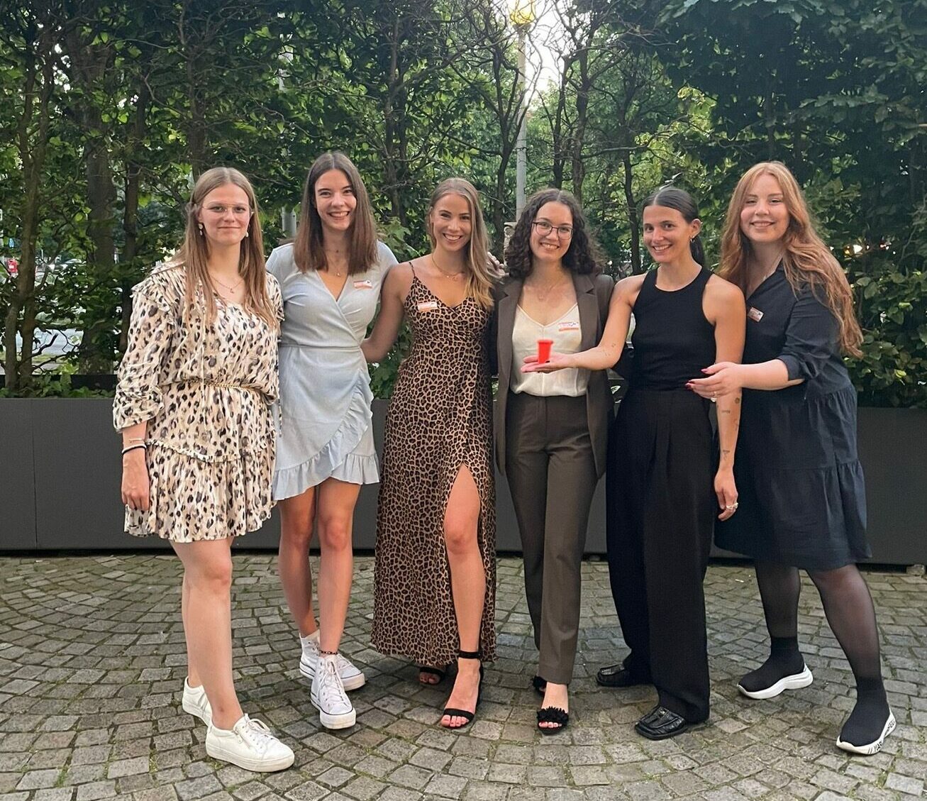 Gruppenbild bei der Junge Wölfe Auszeichnung
