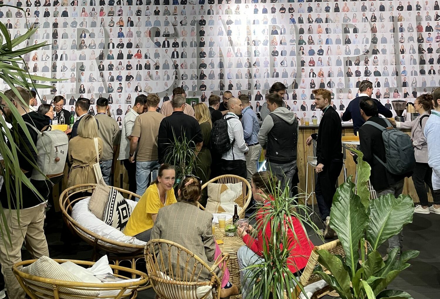 Networking-Event mit Menschen