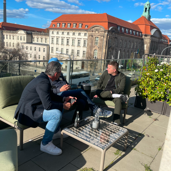 Terrasse pilot Lounge