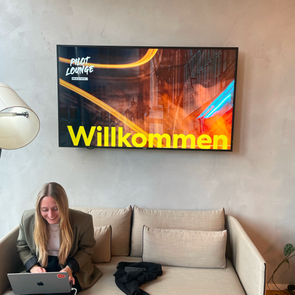 Empfangsbereich pilot Lounge