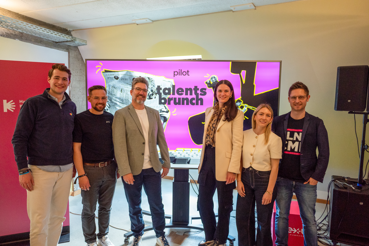 Die Speaker*innen des pilot Talent Brunch