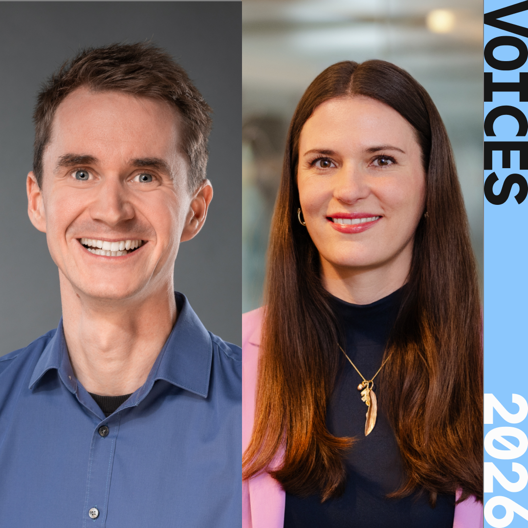 Speaker bei VOICES: Dr. Henning Beck und Judith Scholten Speaker bei VOICES: Dr. Henning Beck und Judith Scholten