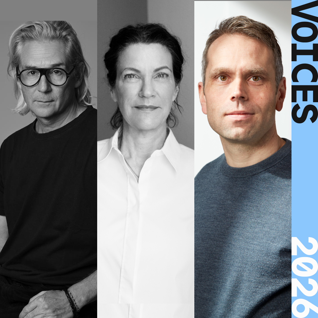 Panel VOICES: Mike Meiré, Gabriele Fischer & Kristian Meinken Panel VOICES: Mike Meiré, Gabriele Fischer & Kristian Meinken