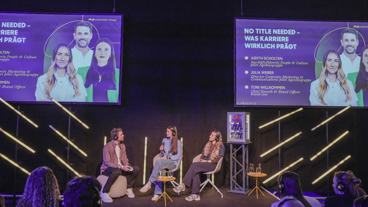 Panel vom Messestand Future Leader Summit 2026